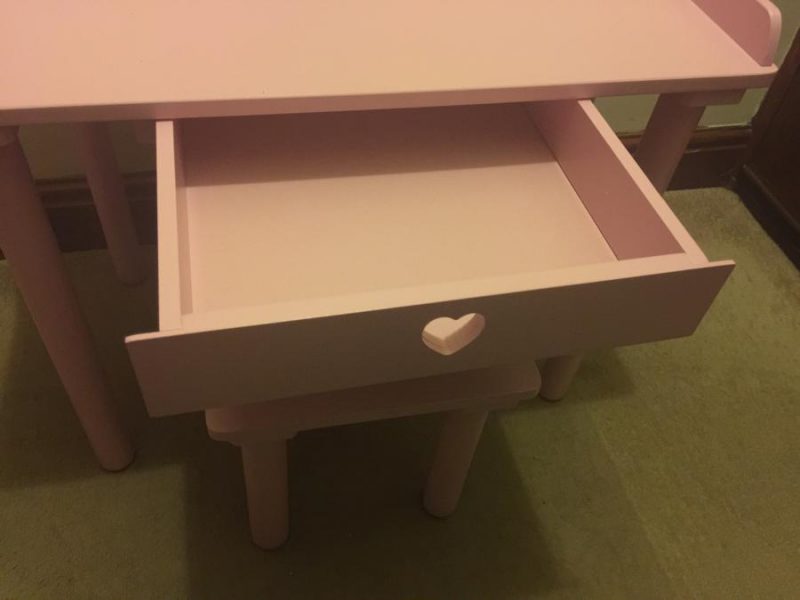Perfectly Pretty With The Sue Ryder Pink Children's Dressing Table
