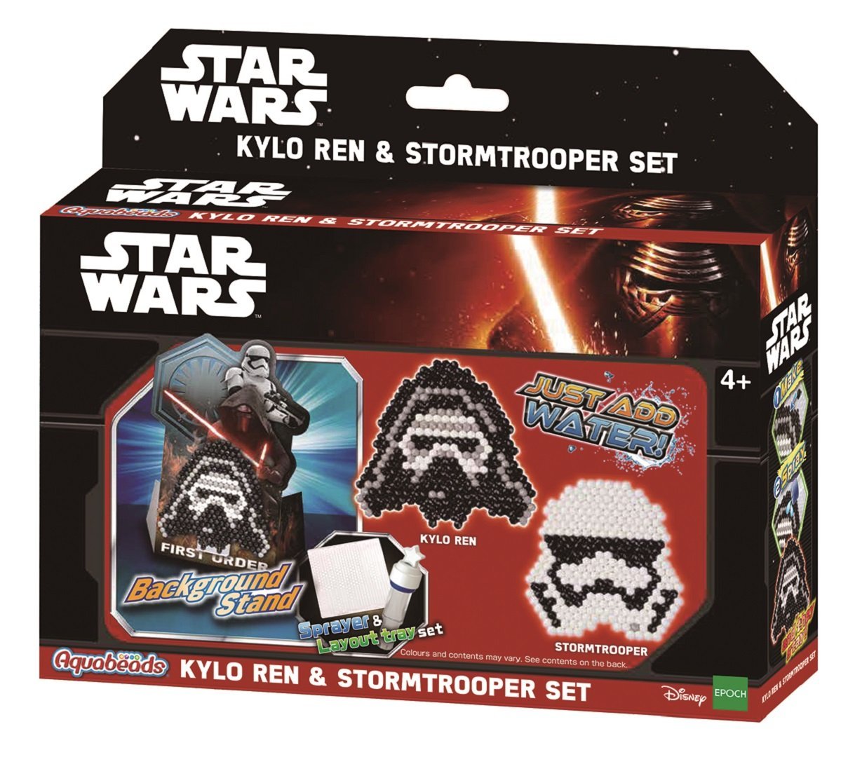 Going To The Dark Side With The Aquabeads Star Wars Kylo Ren & Stormtrooper Set