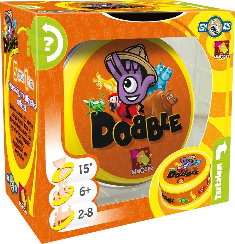 Double The Dobble Fun With Dobble Animals Edition