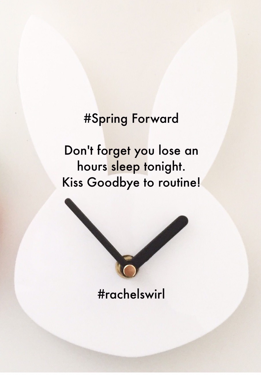 Losing Time & Springing Forward