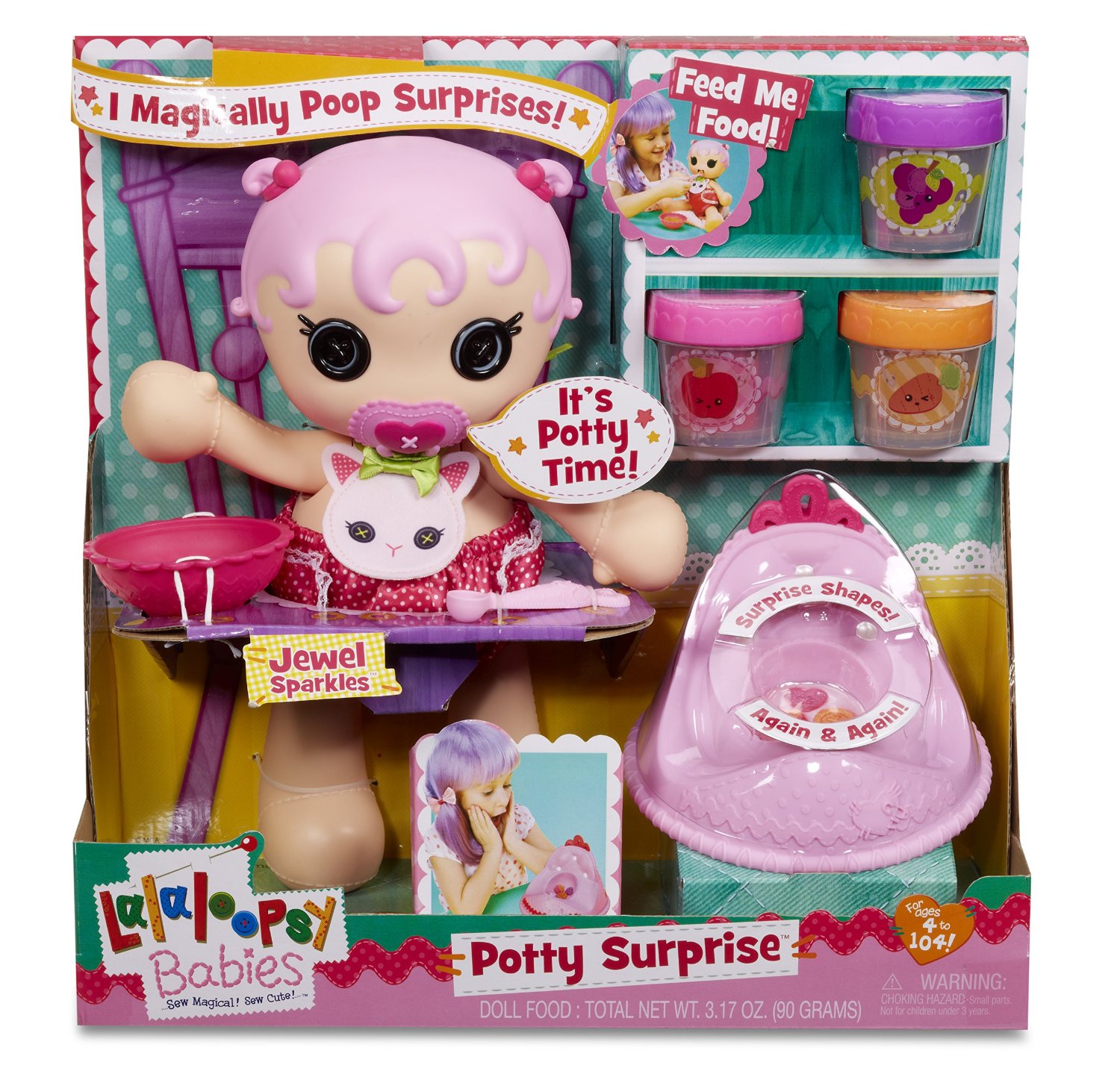 The Lalaloopsy Babies Potty Surprise Doll - The Doll That Sh**s Shapes!