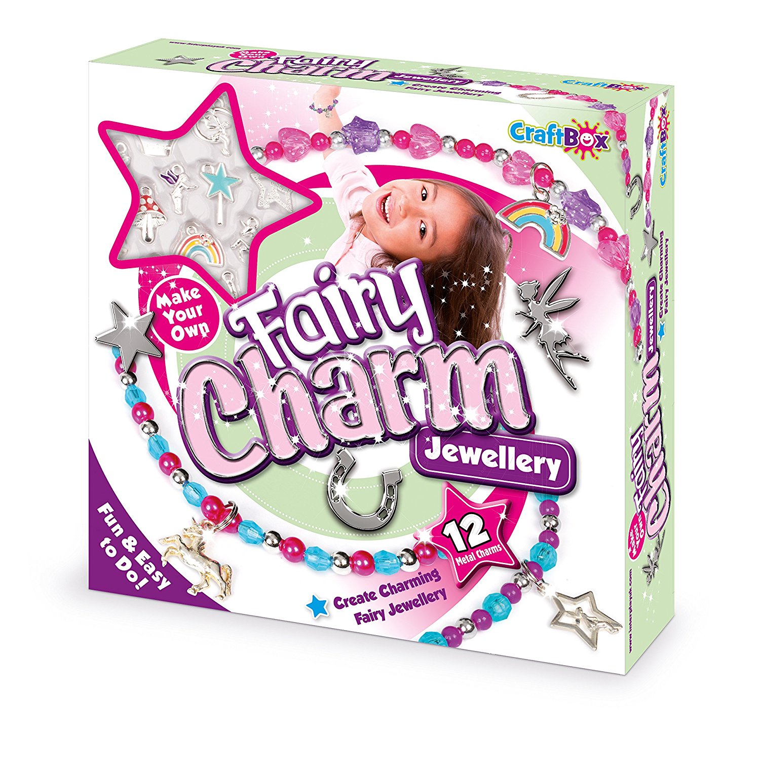 Getting Crafty With The Craft Box Fairy Charm Jewellery Set