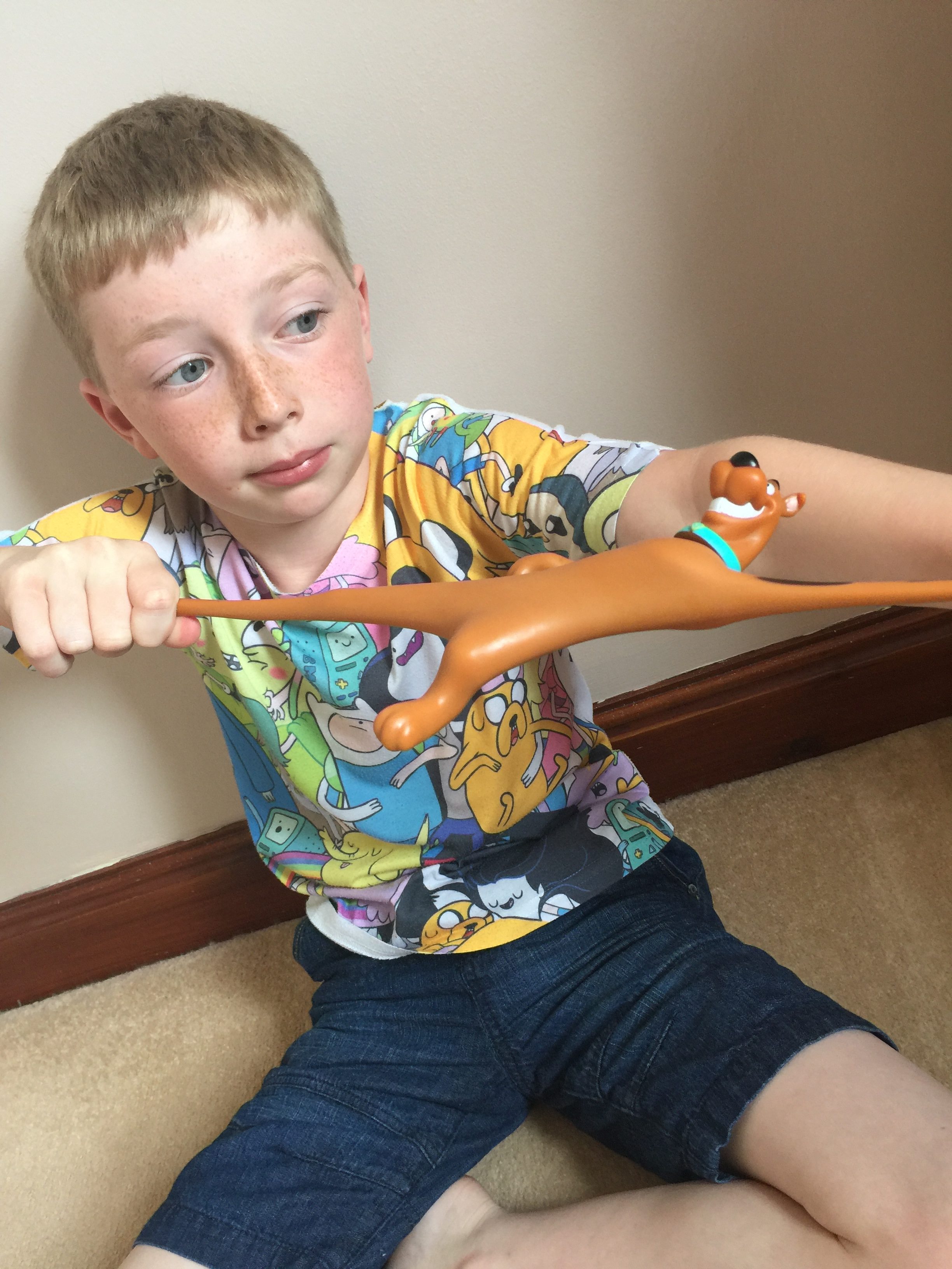 Sensory Success With The Stretch Scooby Doo Toy