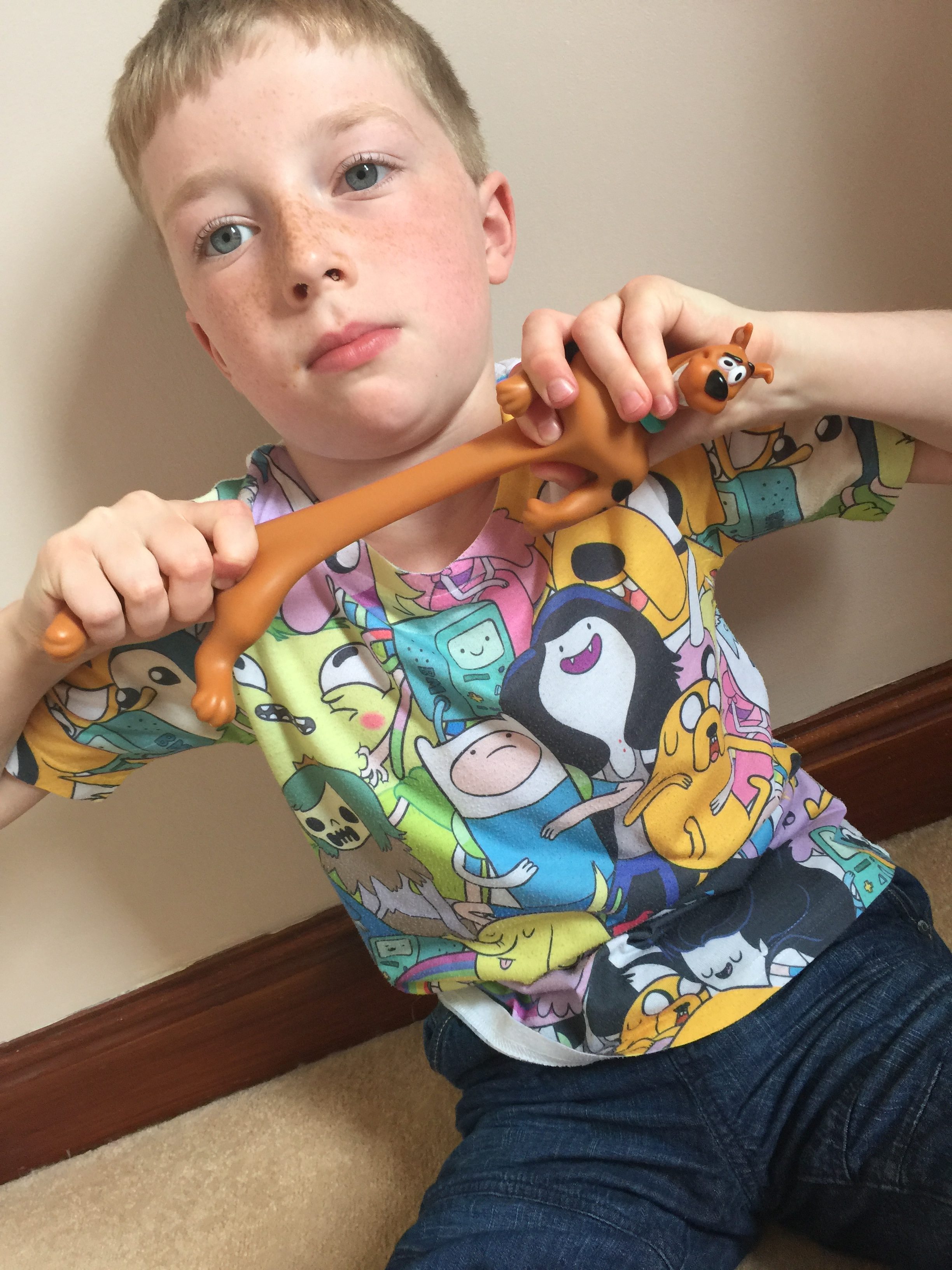 Sensory Success With The Stretch Scooby Doo Toy