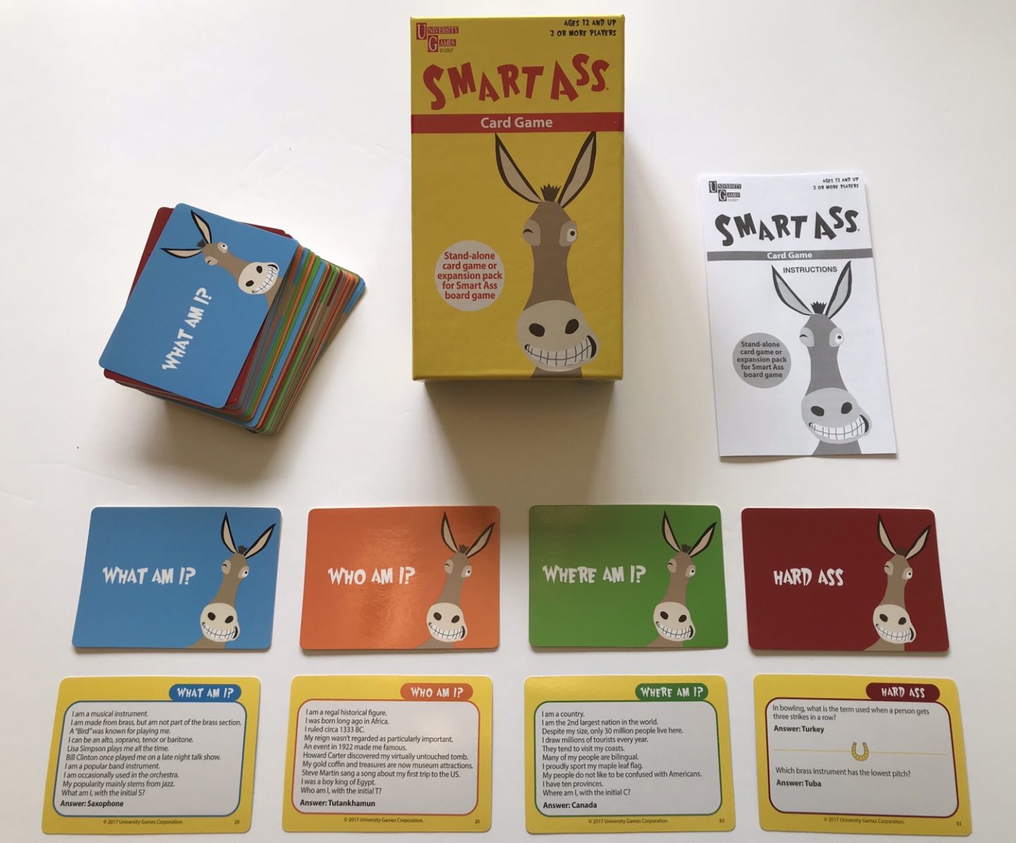 Crazy & Creative Card Games: SmartAss, Man Bites Dog & Switcheroo