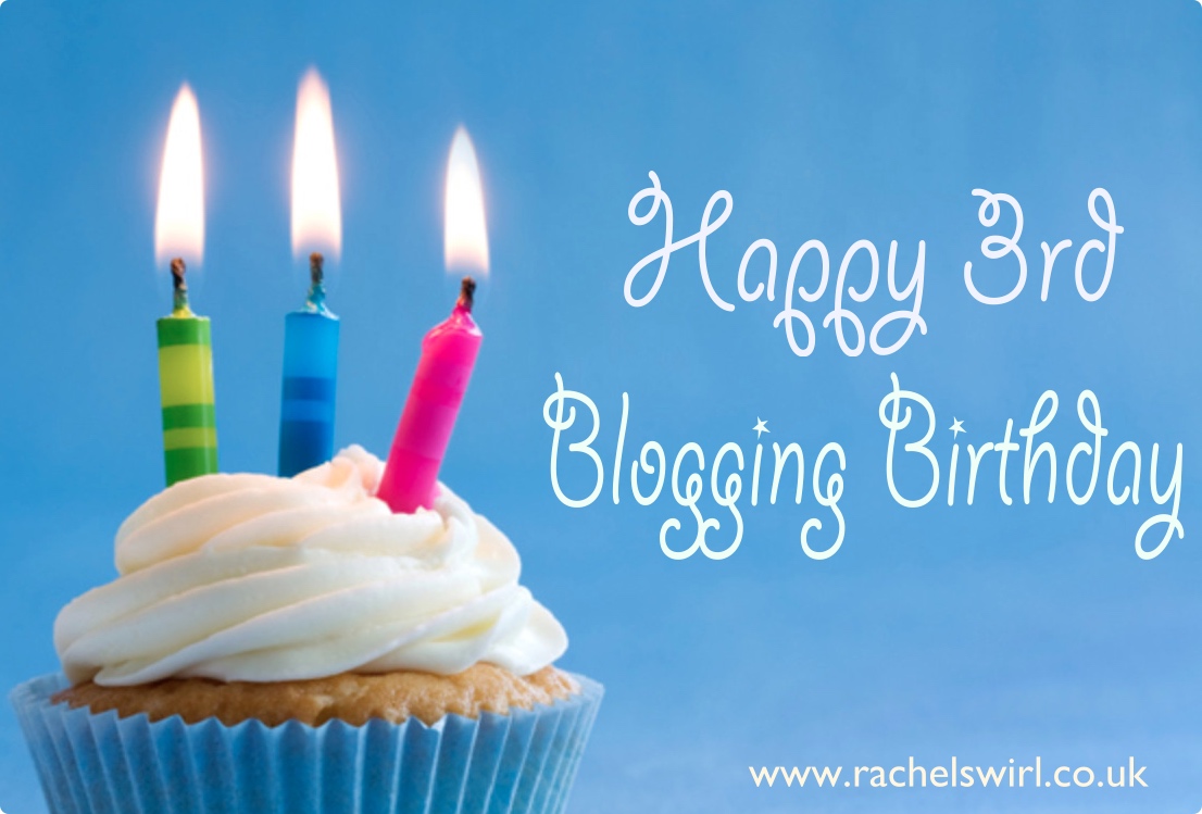 Happy 3rd Blog Birthday