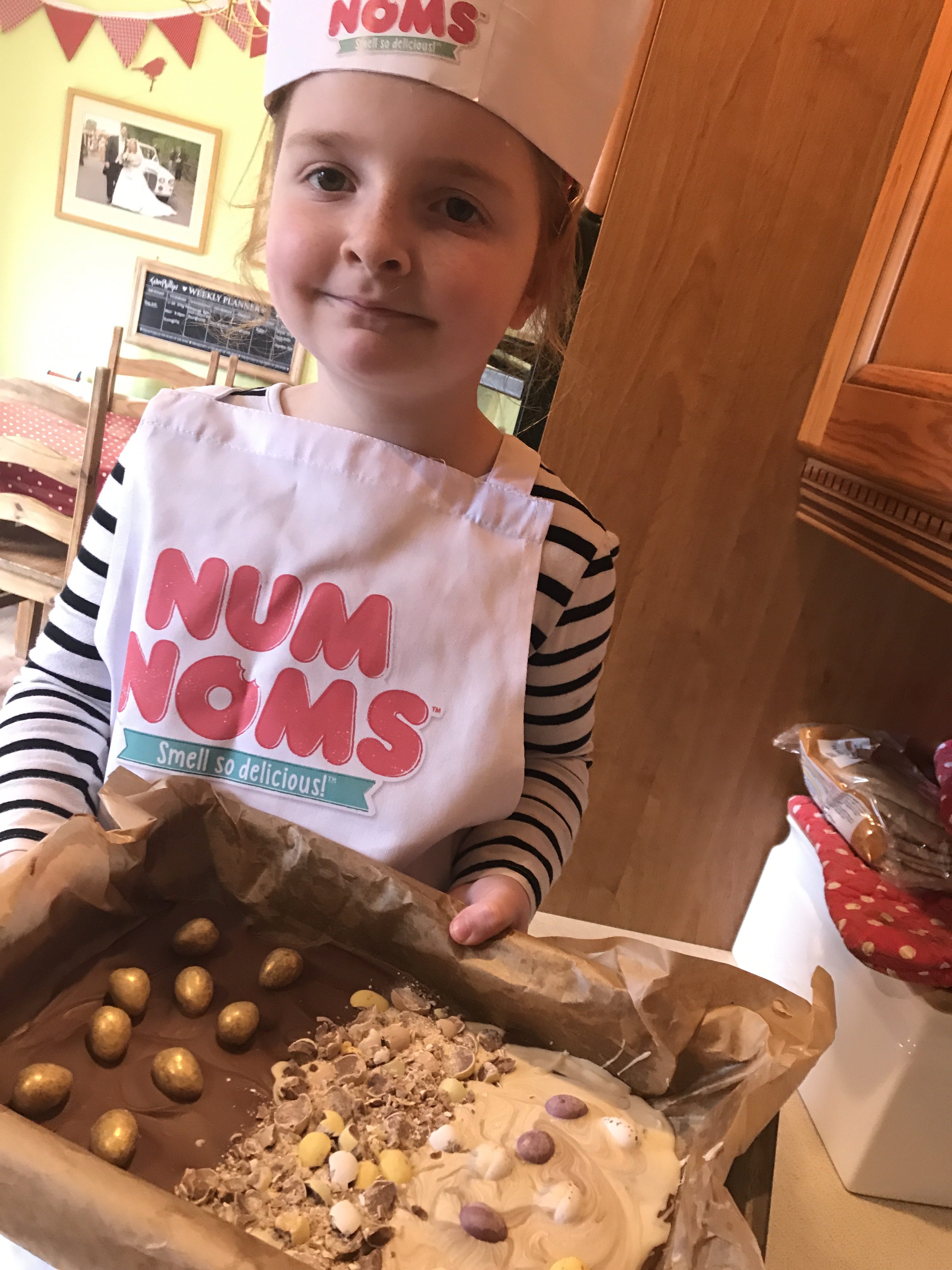 Celebrating Easter With Num Noms Latest Collectible Toys and Baking Easter Egg Bark