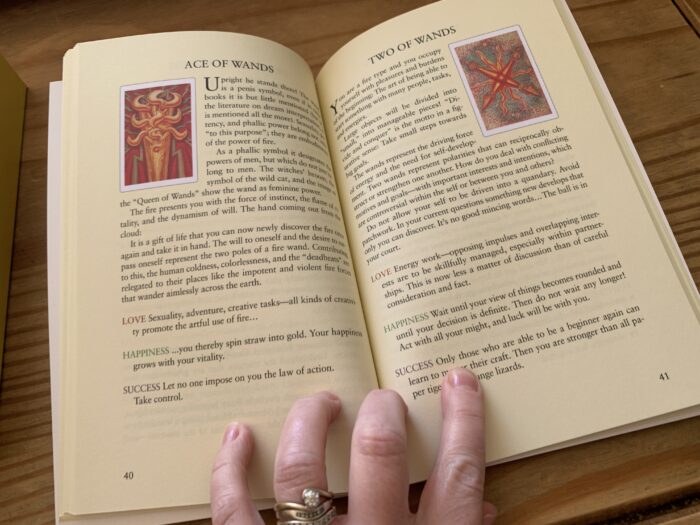 Reading & Reviewing The Thoth Tarot Book & Cards Set