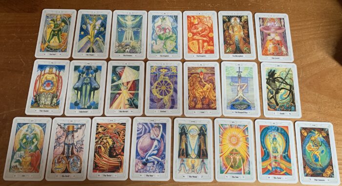 Reading & Reviewing The Thoth Tarot Book & Cards Set