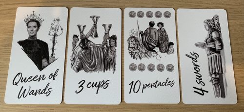 Browsing Through The Brush Tarot