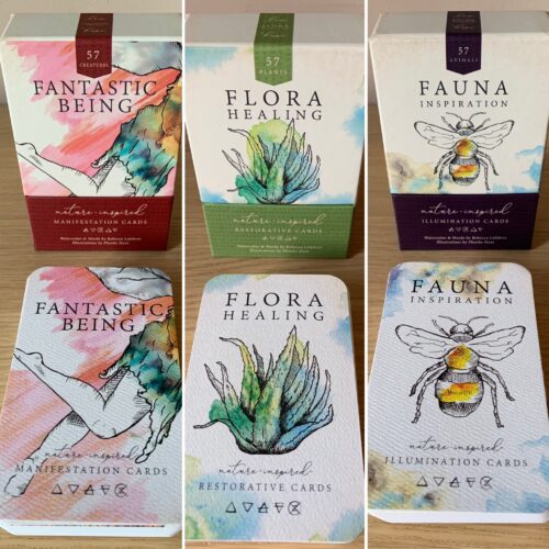 Fauna Inspiration, Flora Healing & Fantastic Being Oracle Decks For Self-Inquiry & Reflection