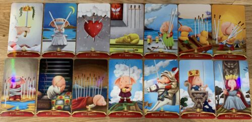 Gazing At The New Glossy Ganeshian Village Tarot Ver 2.5