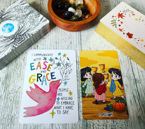 Shuffling Through The Autumn Miss Tarot