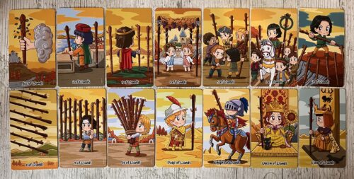 Shuffling Through The Autumn Miss Tarot