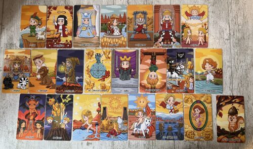 Shuffling Through The Autumn Miss Tarot