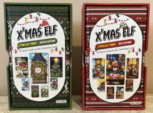 Festive Fortune Telling With The X'mas Elf Red & Green Edition Tarot