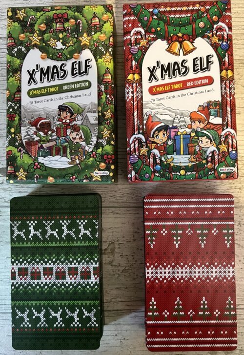 Festive Fortune Telling With The X'mas Elf Red & Green Edition Tarot