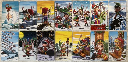 Festive Fortune Telling With The X'mas Elf Red & Green Edition Tarot