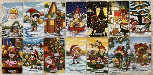 Festive Fortune Telling With The X'mas Elf Red & Green Edition Tarot