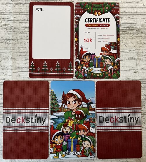 Festive Fortune Telling With The X'mas Elf Red & Green Edition Tarot