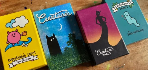 Cute & Quirky Cartomancy With The Creatures Tarot & Oracle Decks